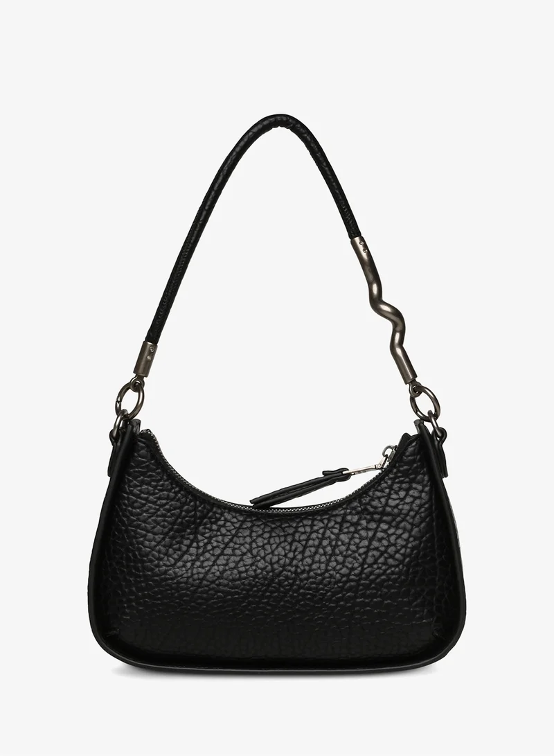 ستيف مادن حقيبة كتف جلد صناعي محبب